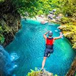Canyoneering at Kawasan Falls