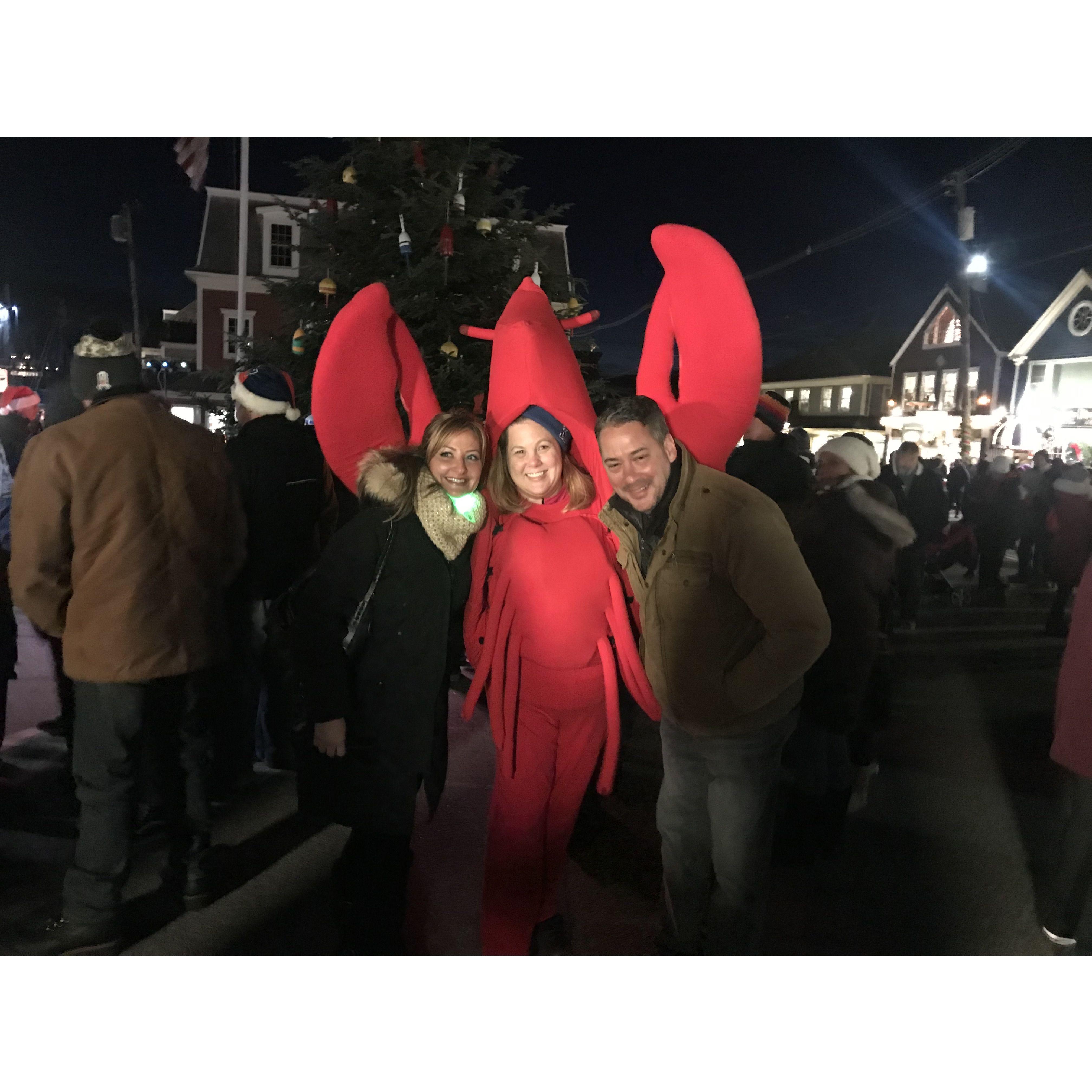 Pete is Heather's Lobster!