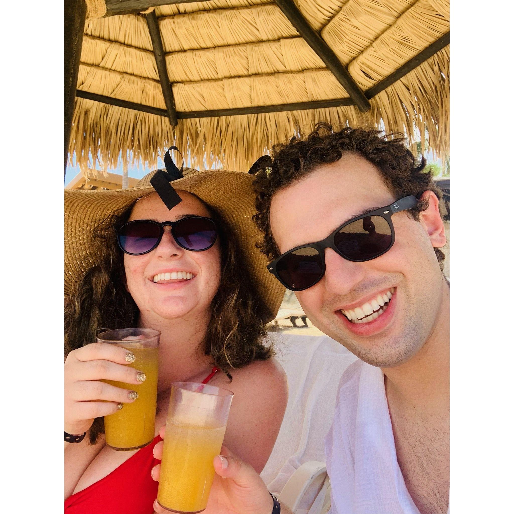 August 2021: A pre-fall semester trip to Cabo before Grace started her second year of grad school in Washington, D.C.