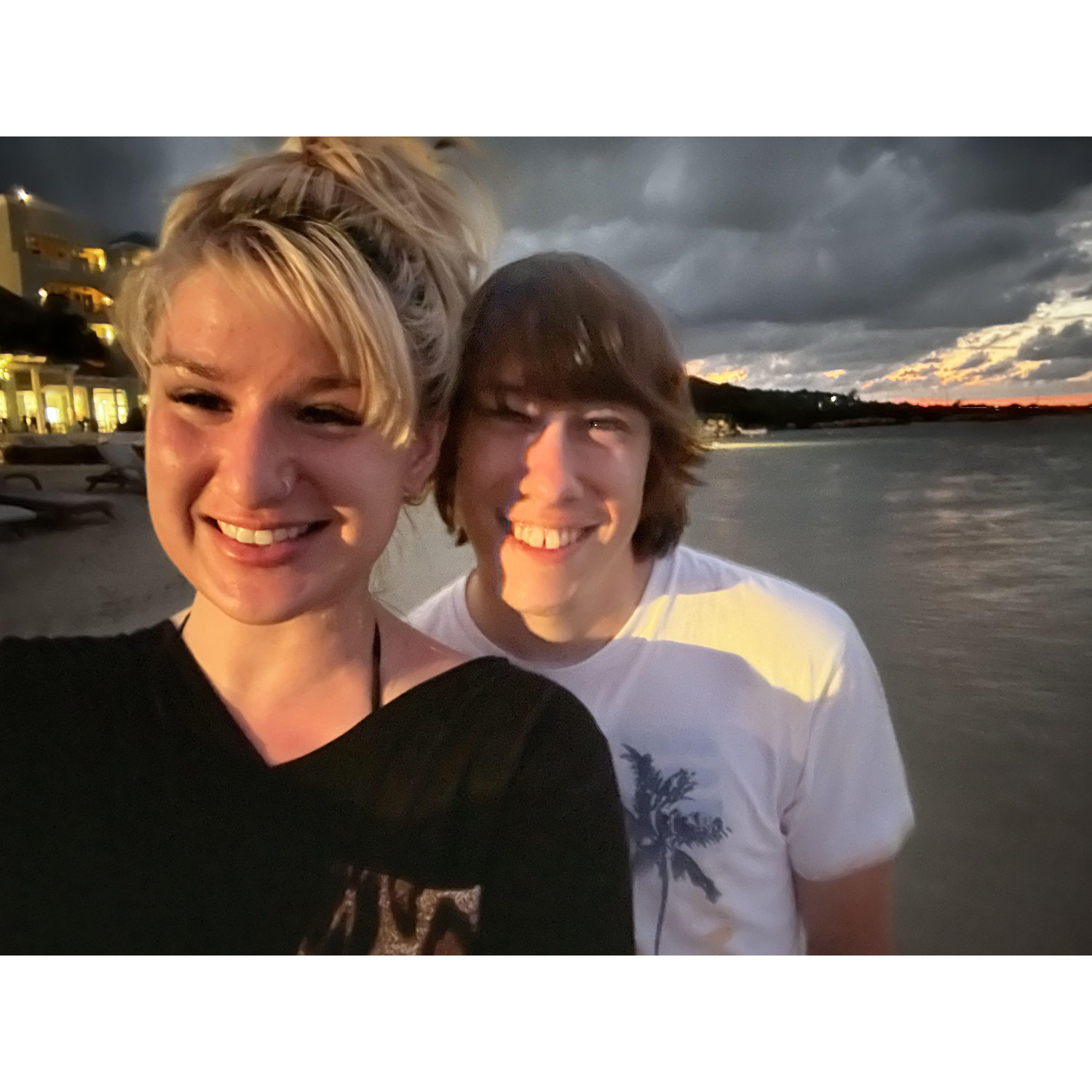 Our anniversary in Jamaica, December 2023