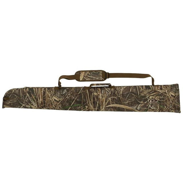 Drake Waterfowl® Side-Opening Soft Gun Case - Water Resistant, Adjustable Strap, Choke Tube Pocket - Tactical Shotgun Case