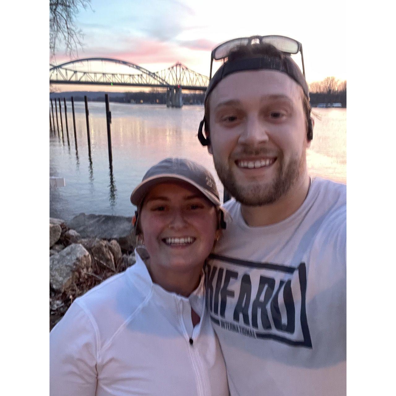 Half marathon training!