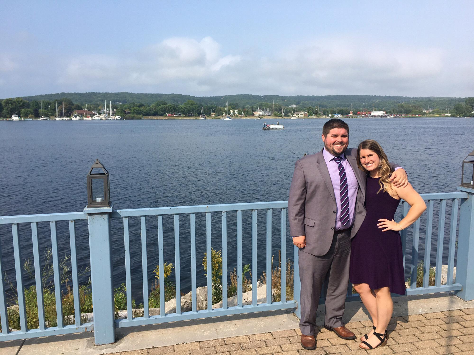 Our friends Kassidy and Chris' wedding in Frankfort, MI.