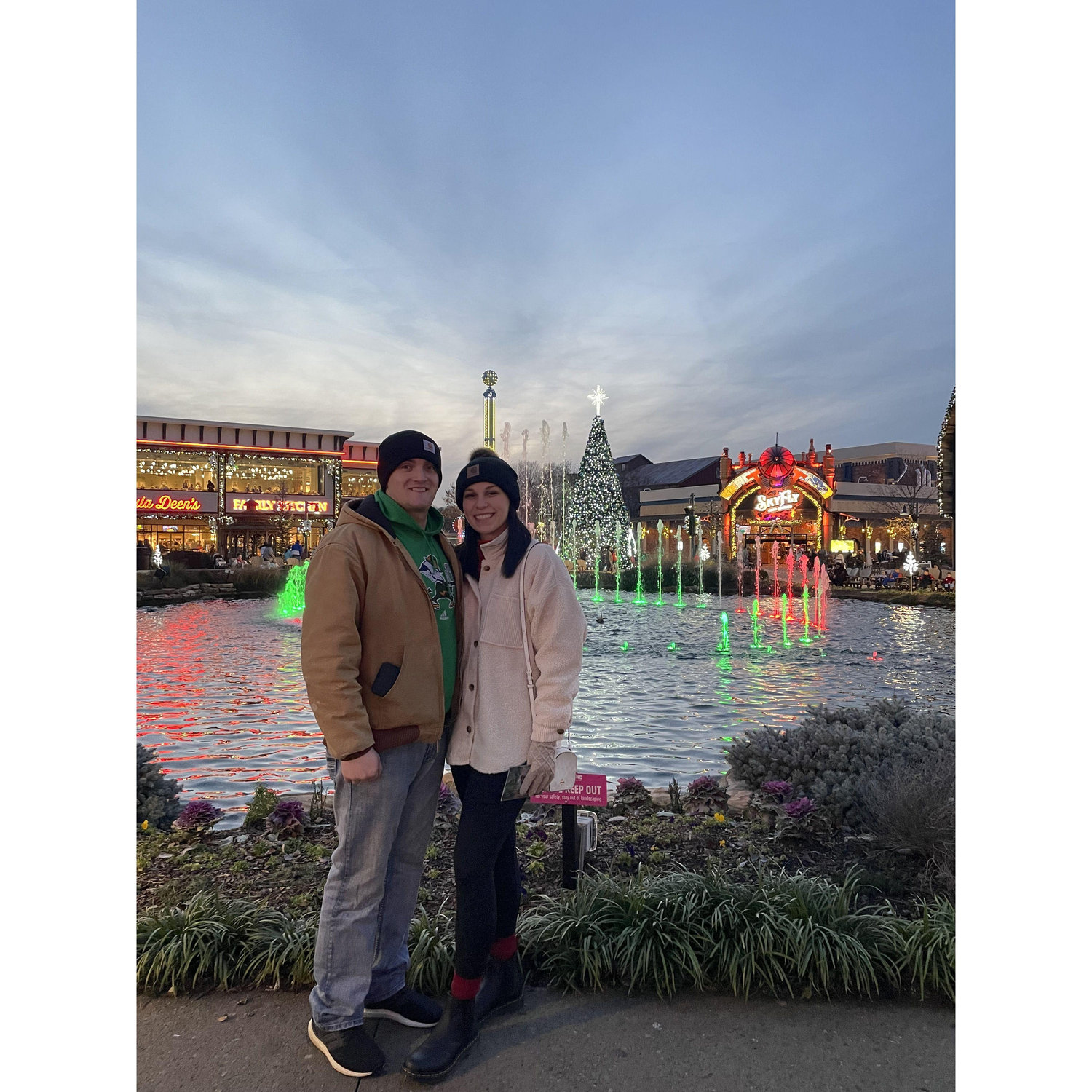 Our first vacation together! Christmas in Tennessee