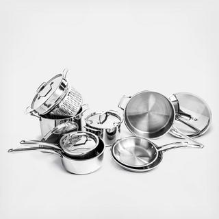 Professional Straight 13-Piece Tri-Ply Cookware Set
