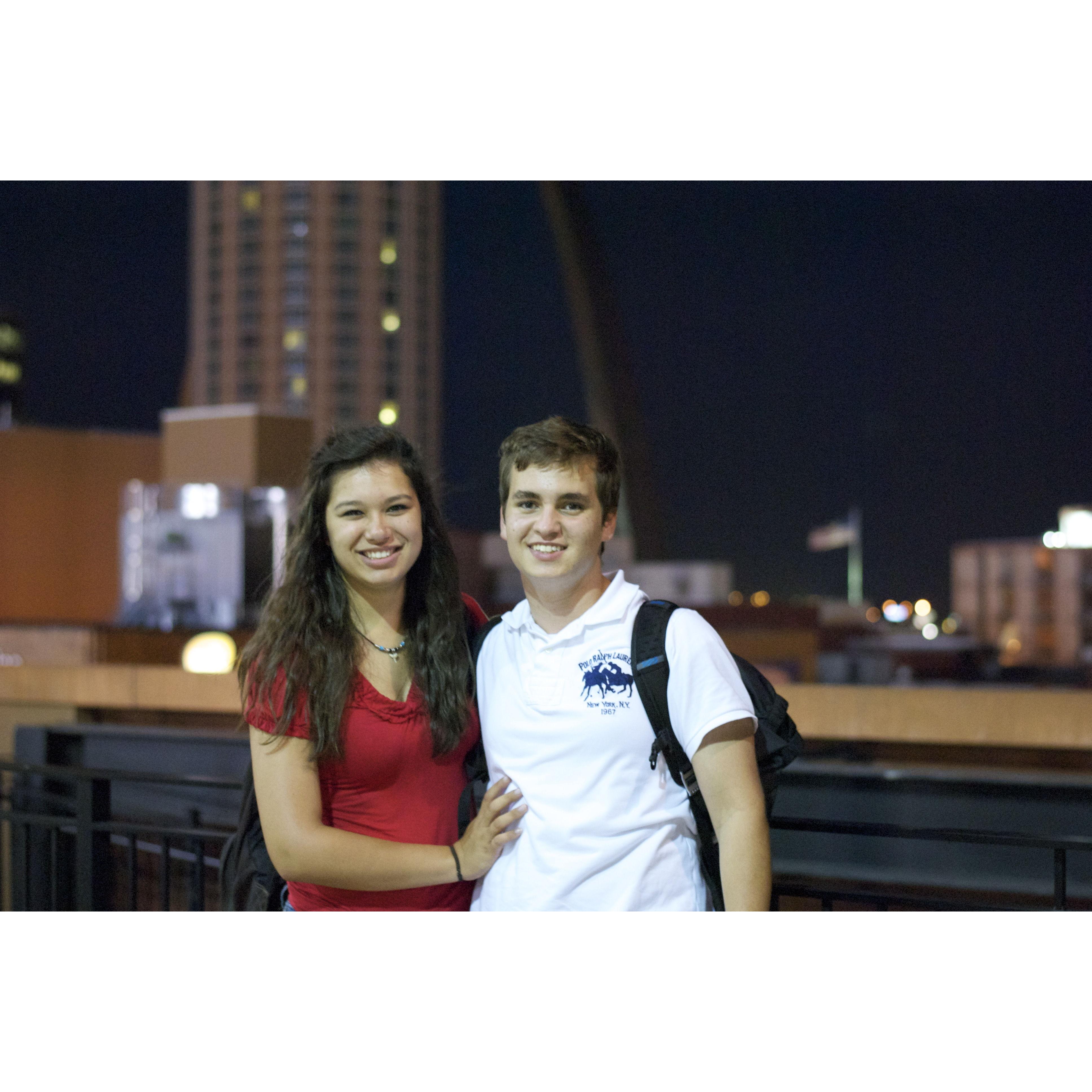 One of our very first pictures together.