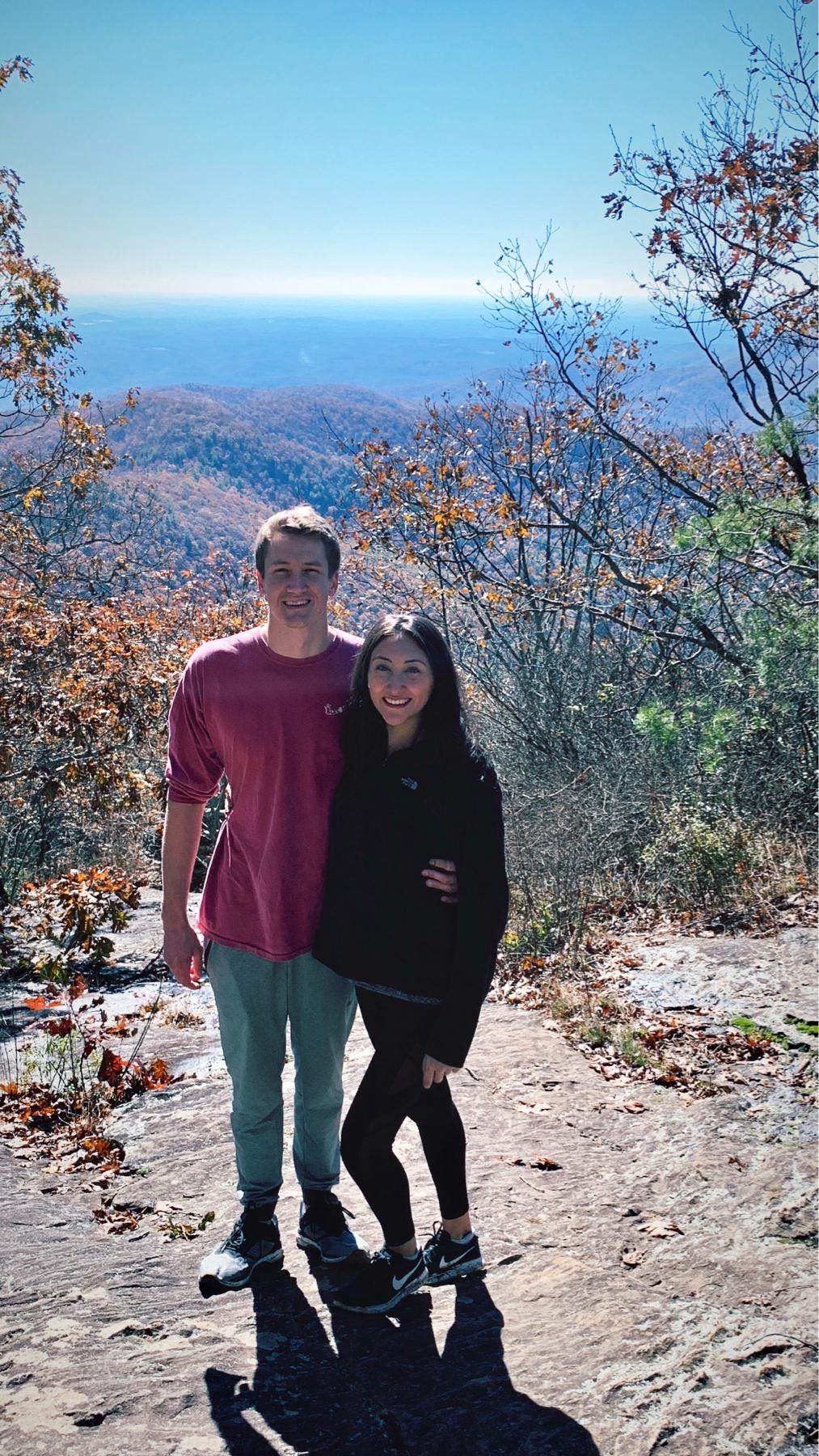 Our first hike together