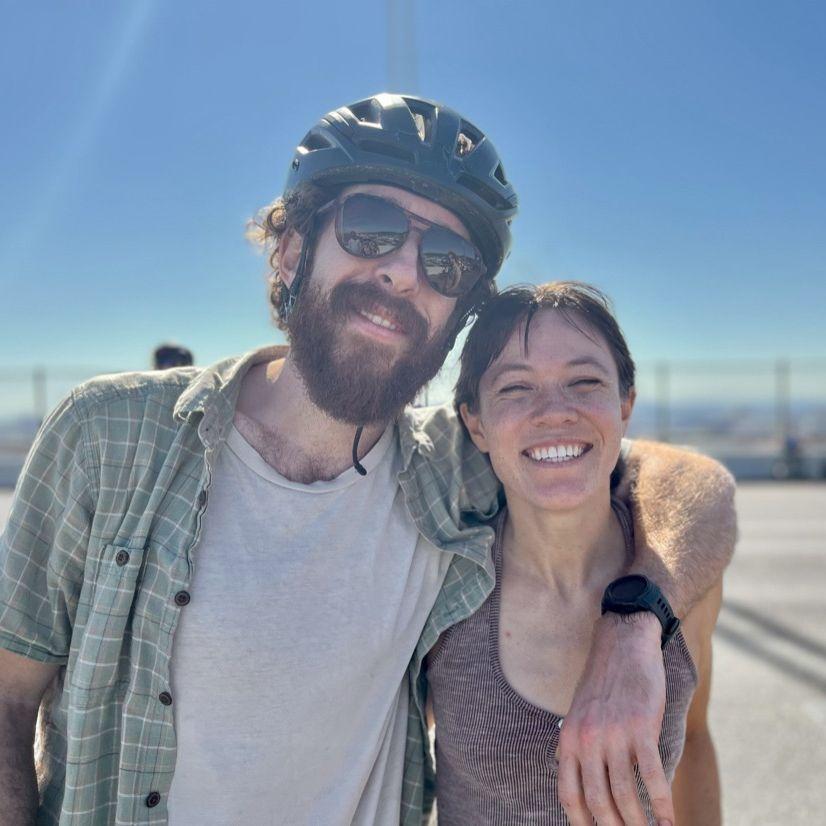 Cycling isn't just on trail - this is us at Portland Bridge Pedal 2025