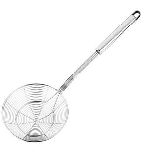 Hiware Solid Stainless Steel Spider Strainer Skimmer Ladle, 5.4 Inch