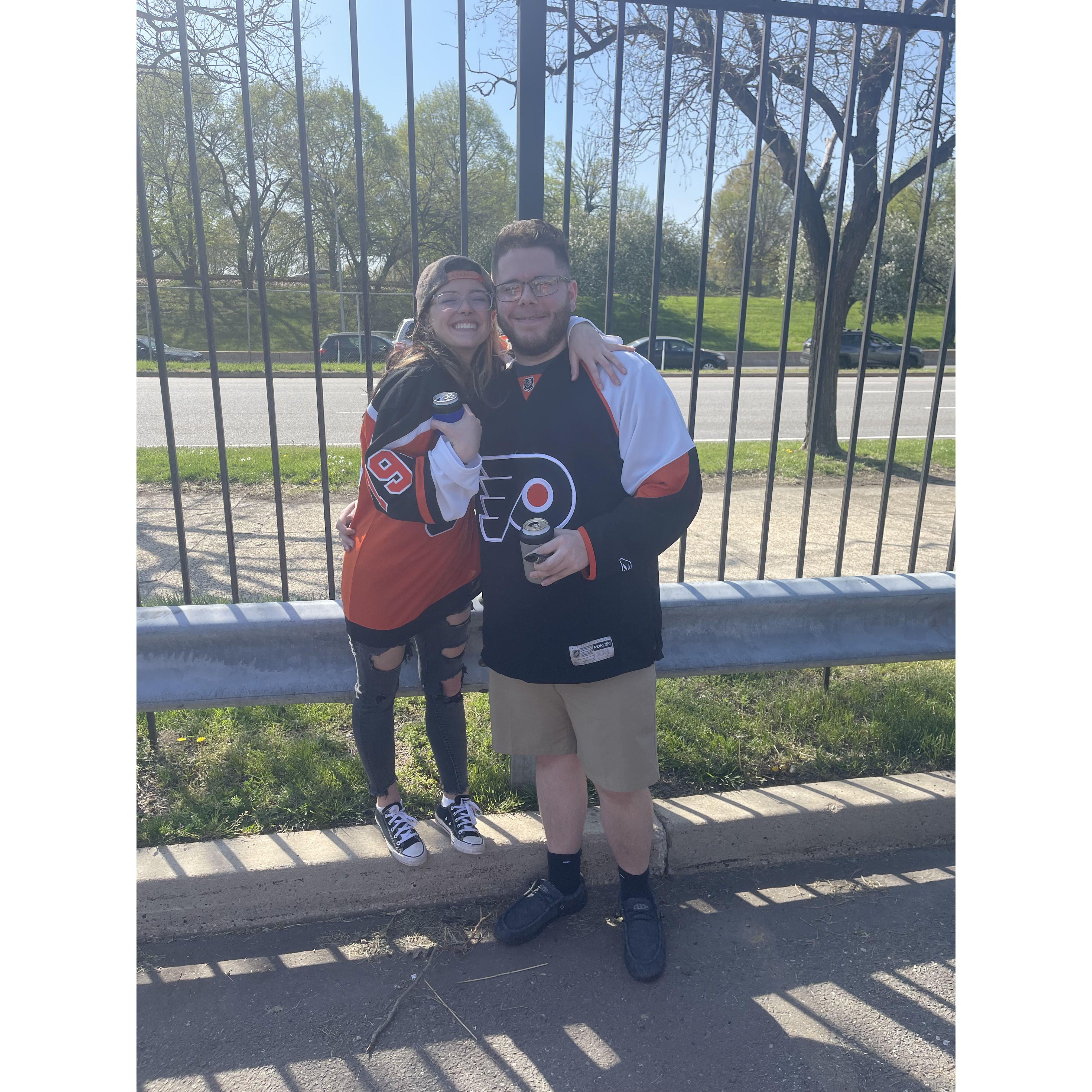 Flyers kicked the penguins ass ;)