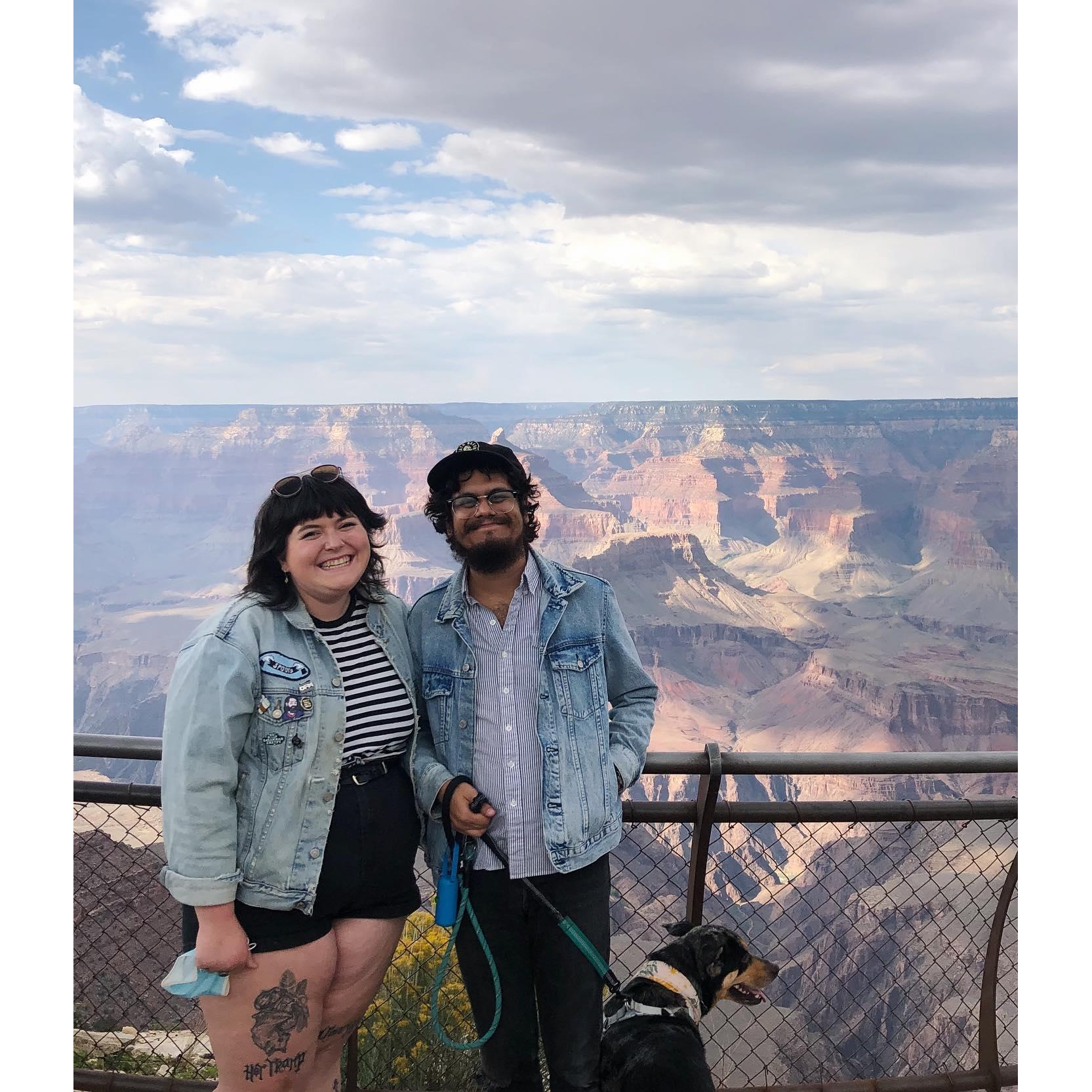 "Even with the magic and wonder of the Grand Canyon, the greatest sight to behold for me is Sarah" - Jose
