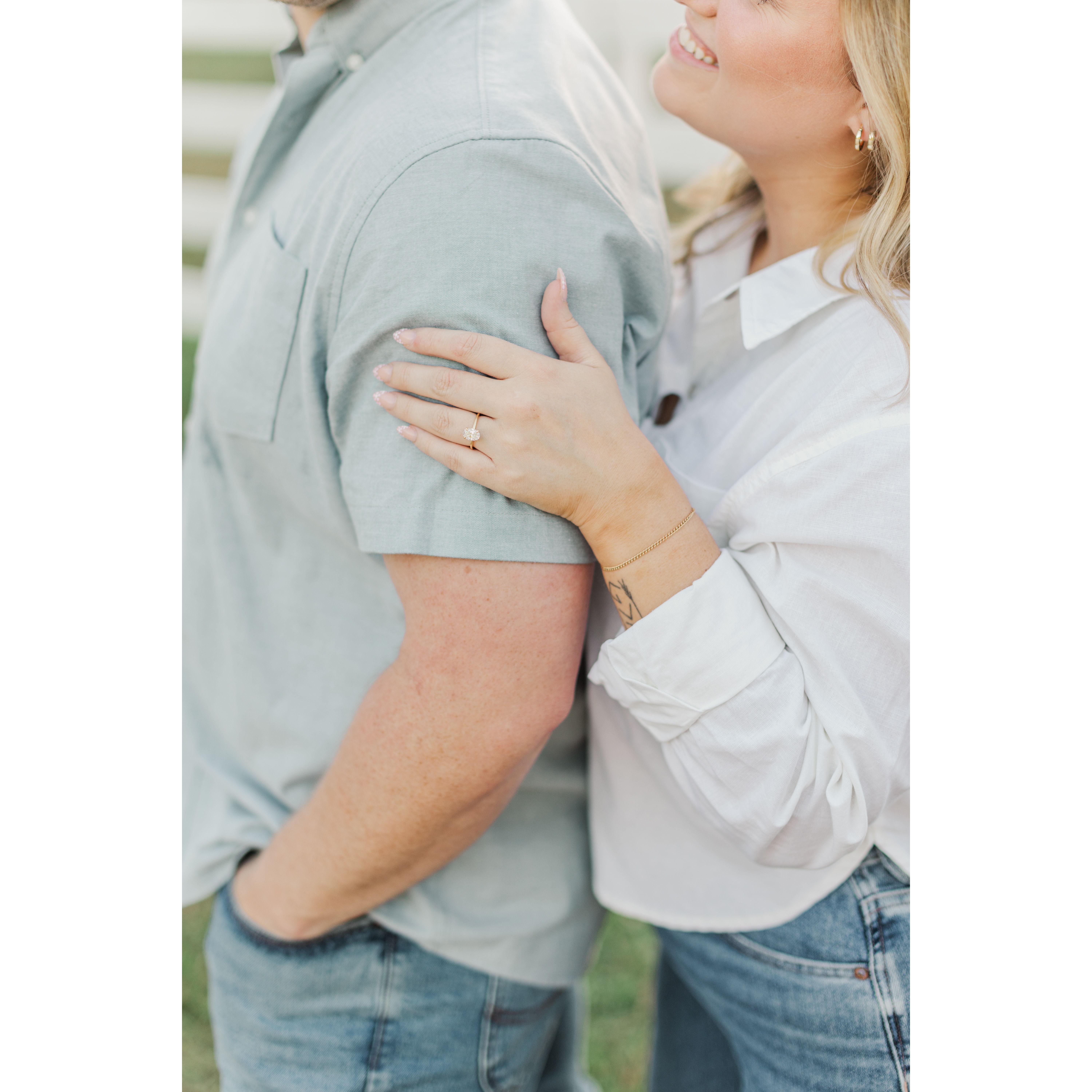 Engagement session captured by Amanda Nicole Photography