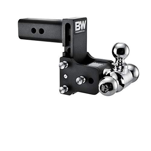 B&W Trailer Hitches Tow & Stow 5in Drop 4.5in Rise 1 7/8x2x2 5/16in Triple Ball Size Hitch