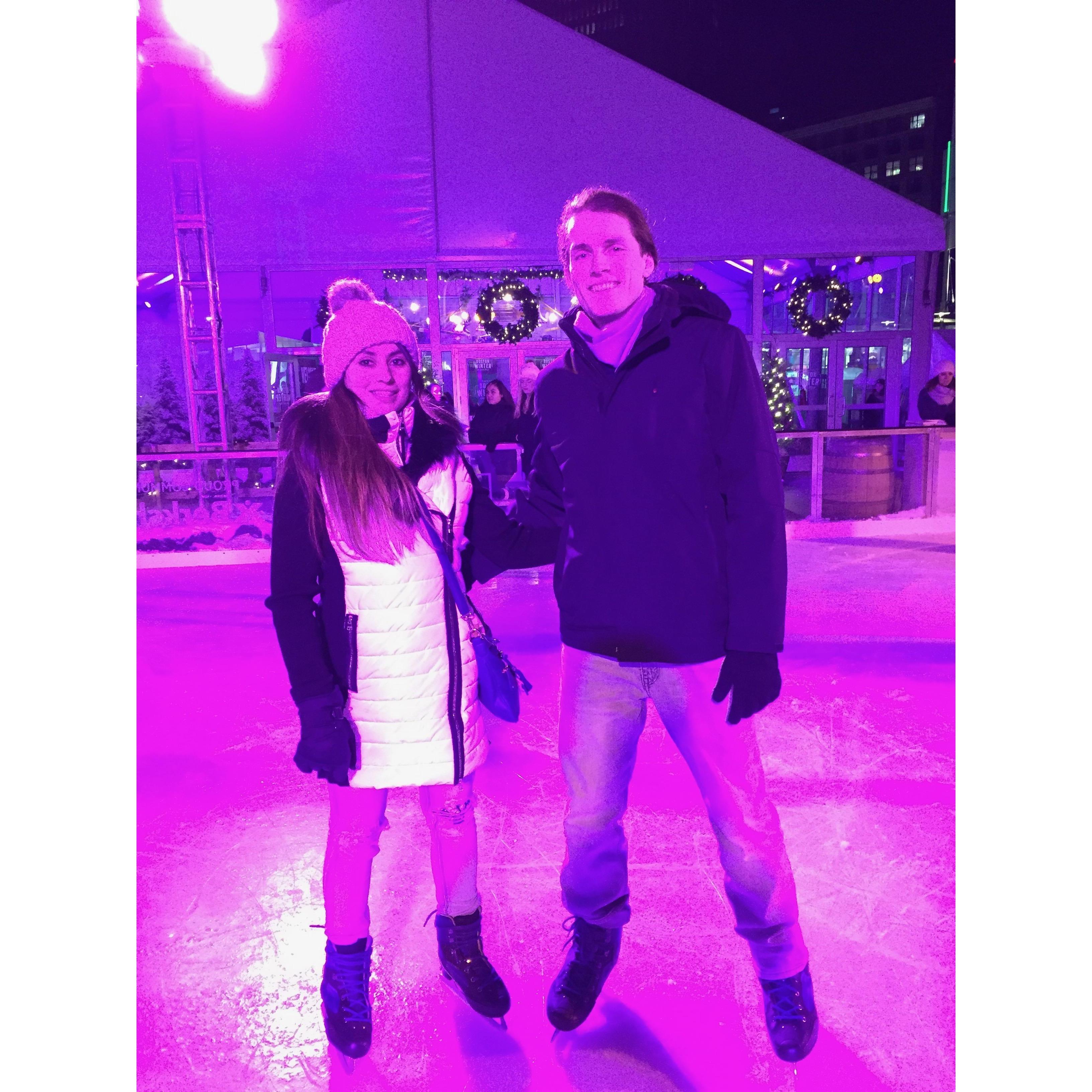 Oliver Ice skating ⛸ for the First Time