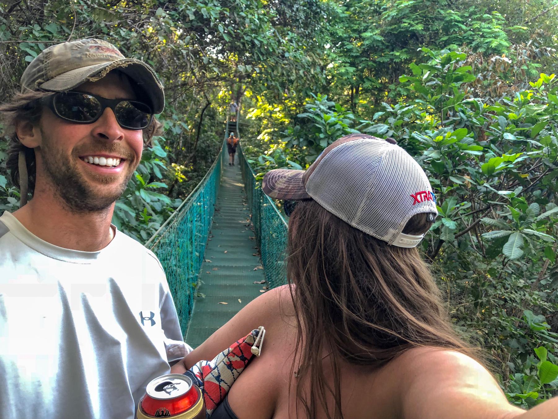 Moontezuma waterfall “hike”