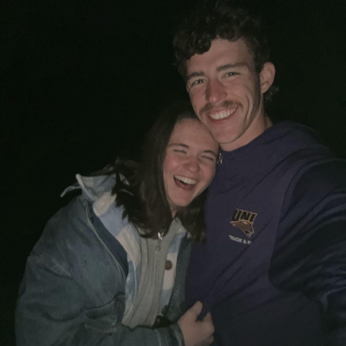 This photo was taken on April 13, 2024, when Isaac told Morgan he loved her at the rock!