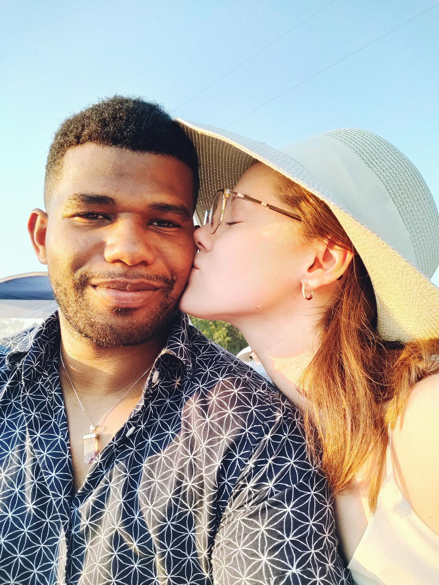 During our 3rd monthiversary, we went to a lantern festival!