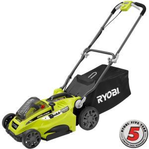 16 in. 40-Volt Lithium-Ion Cordless Battery Walk Behind Push Lawn Mower with 4.0 Ah Battery and Charger Included