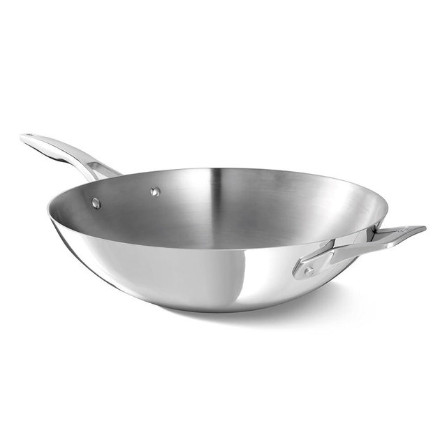 Premier Stainless Steel 13" Wok