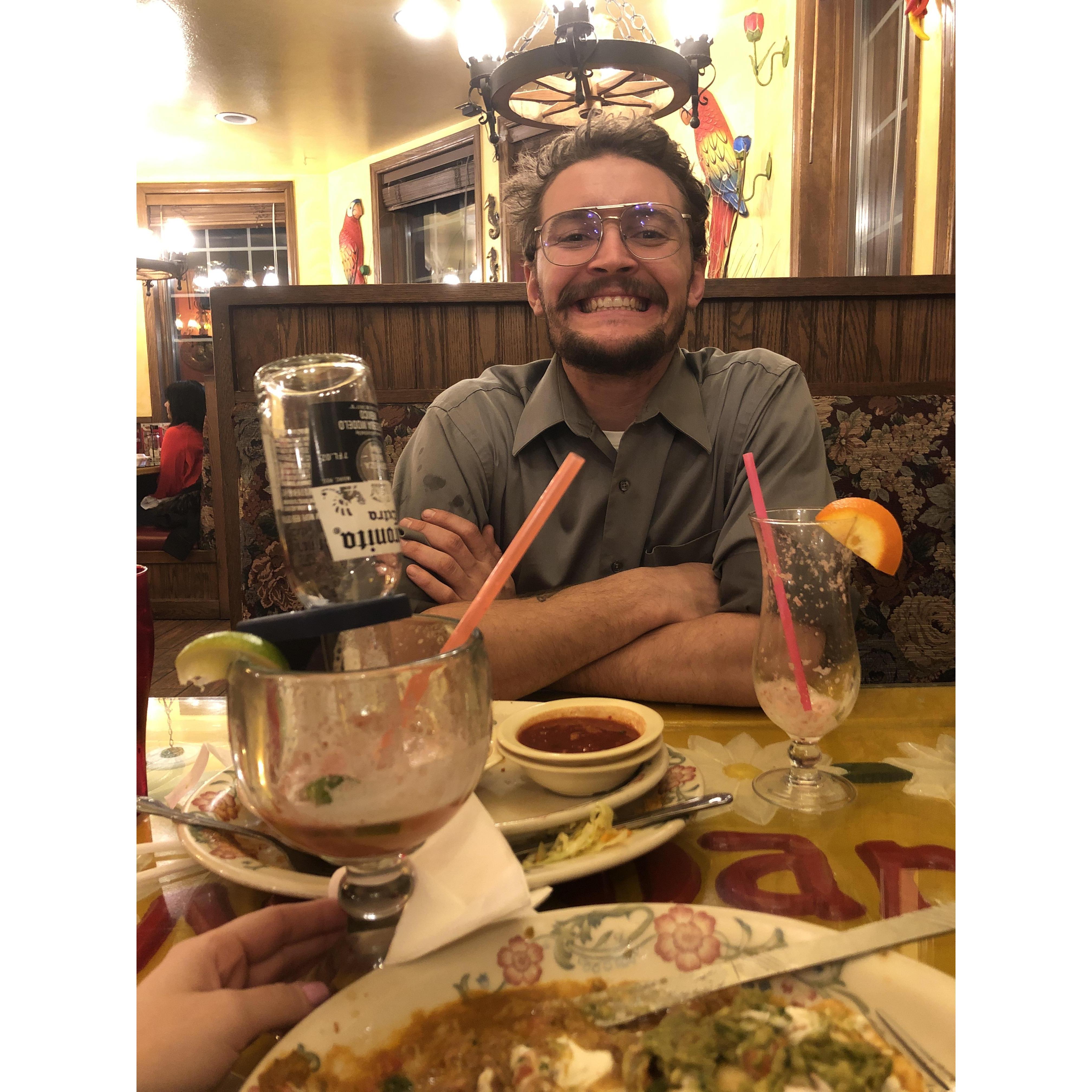 Annual Valentine's Day Mexican Food Date! February 2020