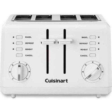 Cuisinart 4-Slice Compact Plastic Toaster CPT-142