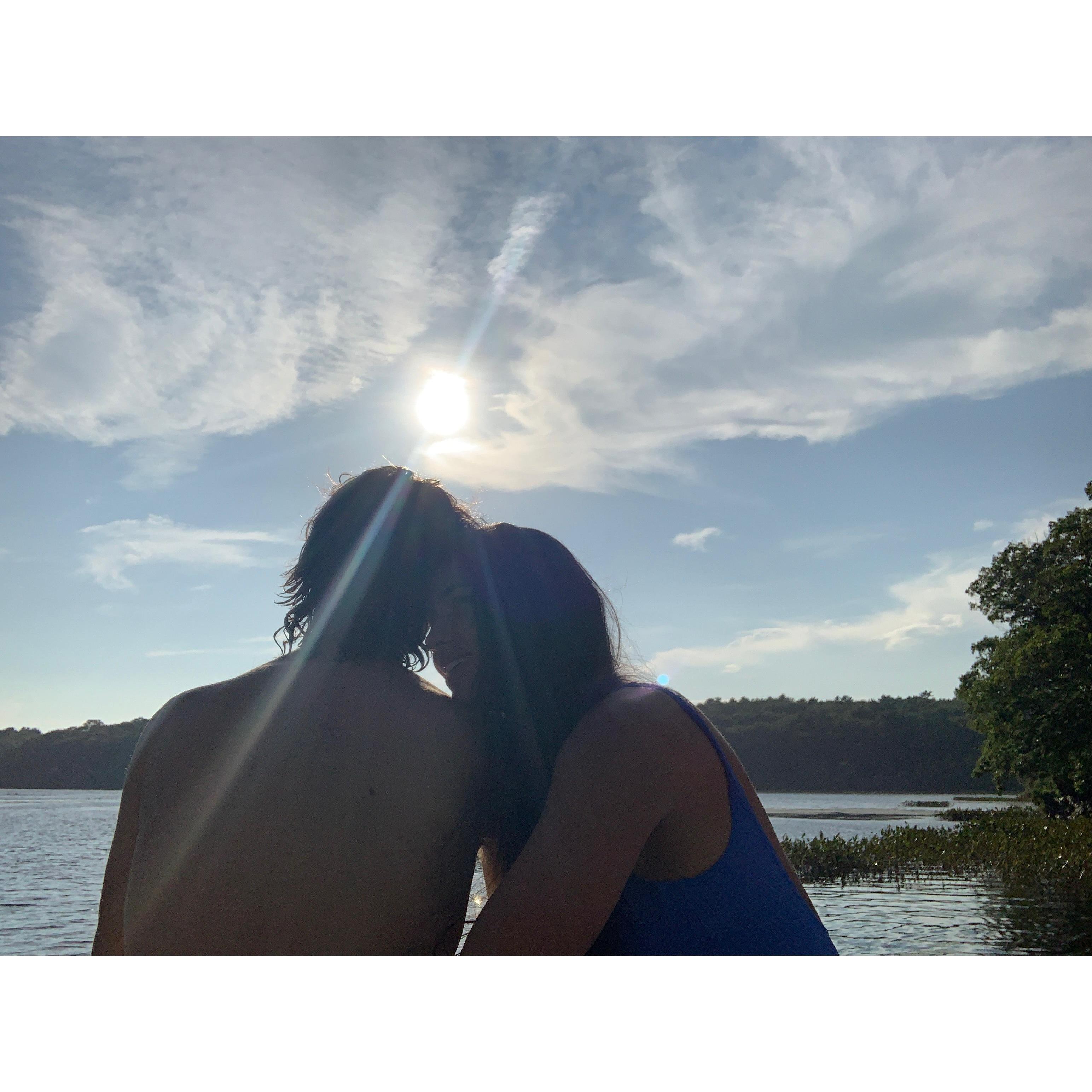 center pond, phippsburg, me
next to the wedding venue! 
sept 2021