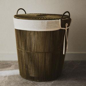 Zara Home United States of America | FABRIC-LINED LAUNDRY HAMPER