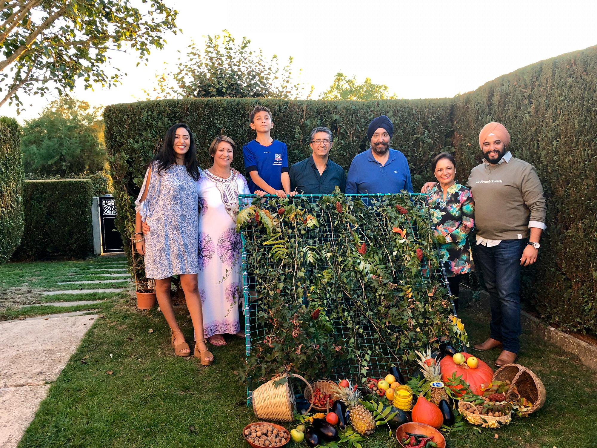 First family meeting in France