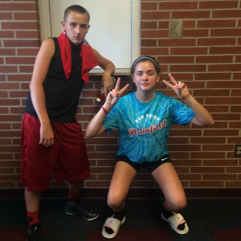 Middle School Mason and Abby