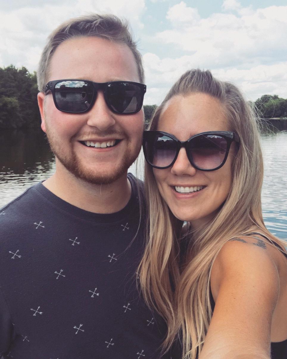 Our first trip together, Wautoma, WI, July 2018.