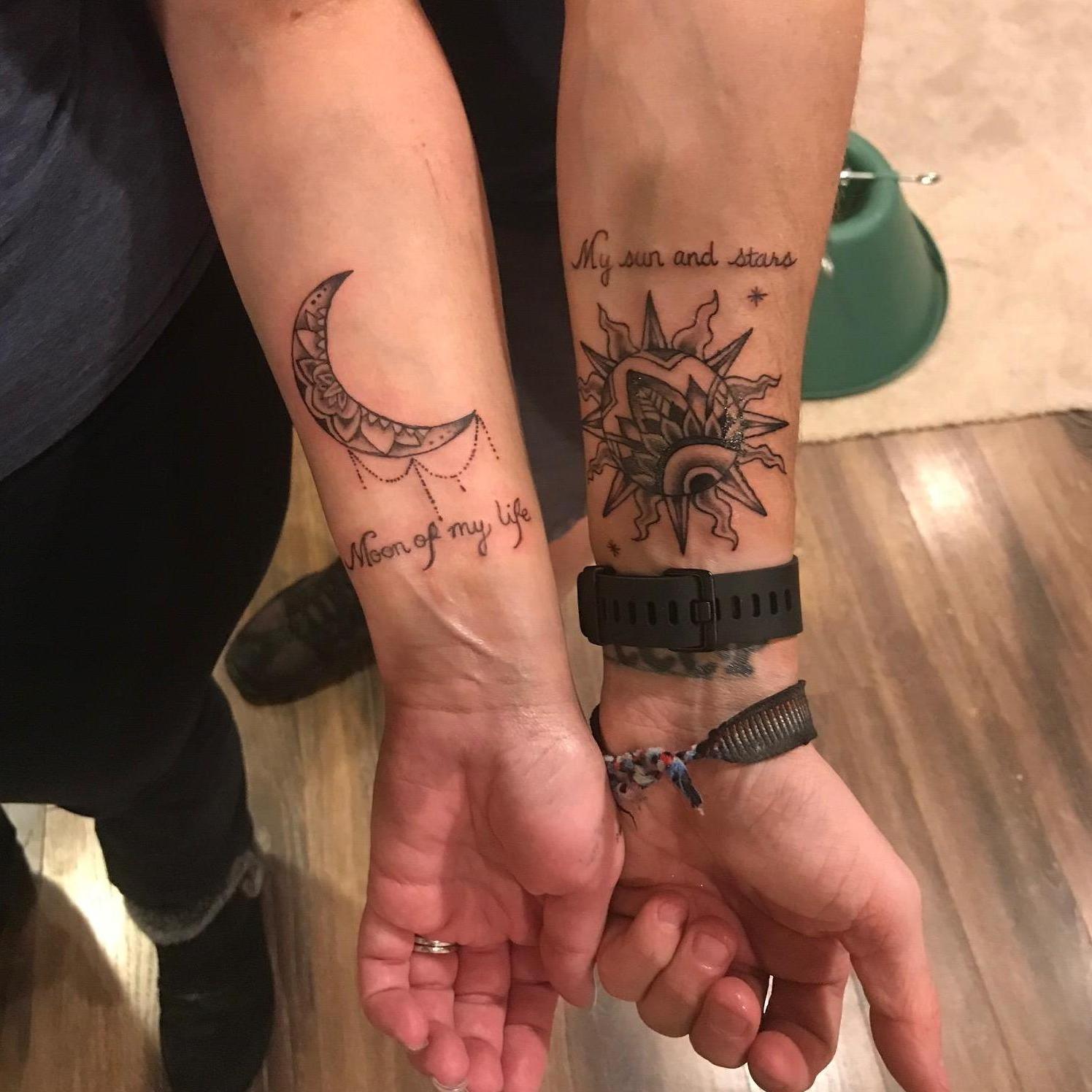 Couples ink before the big day!