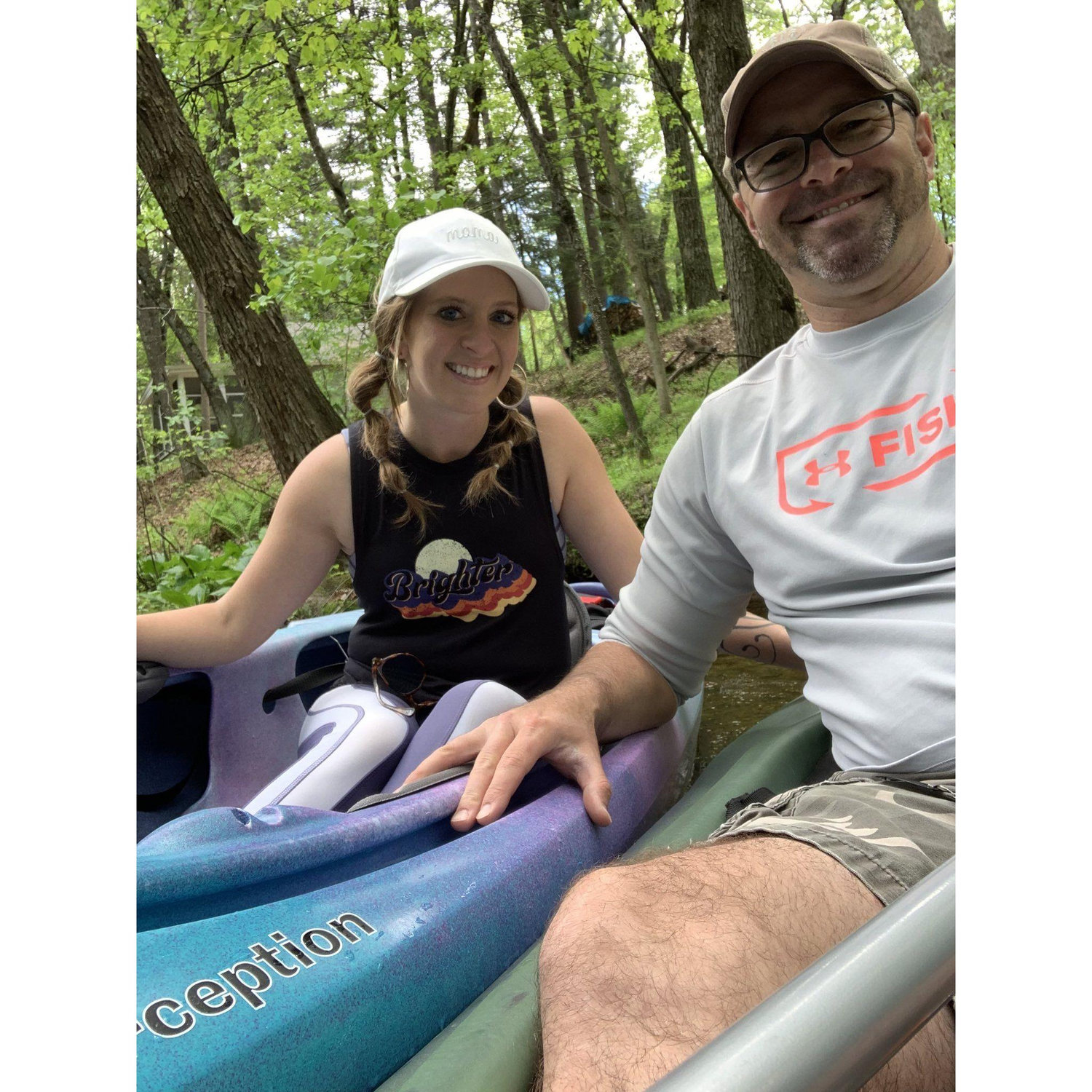 Our favorite day date - kayaking