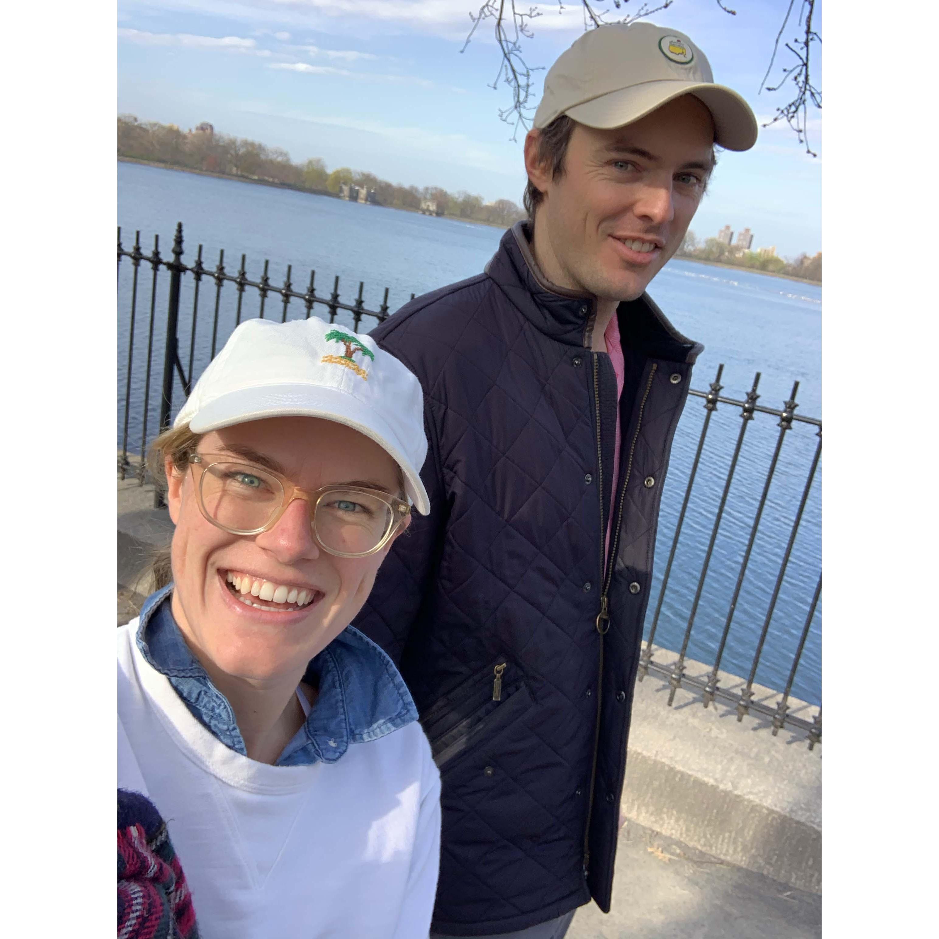 Our daily Reservoir walk during Quarantine
UES, NYC | April 2020