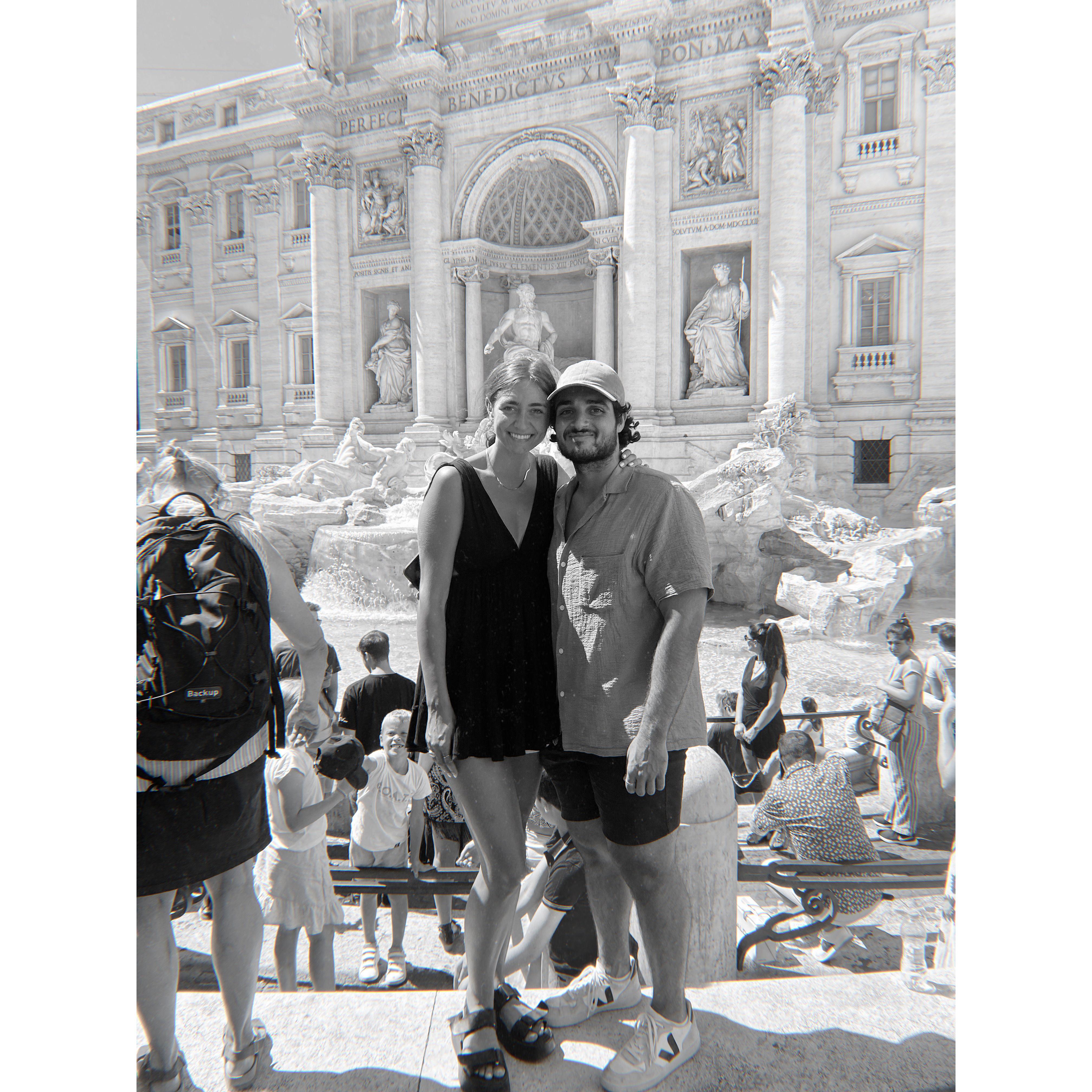 Rome, Italy...we took scooters around the city and saw as much as we could in one day...