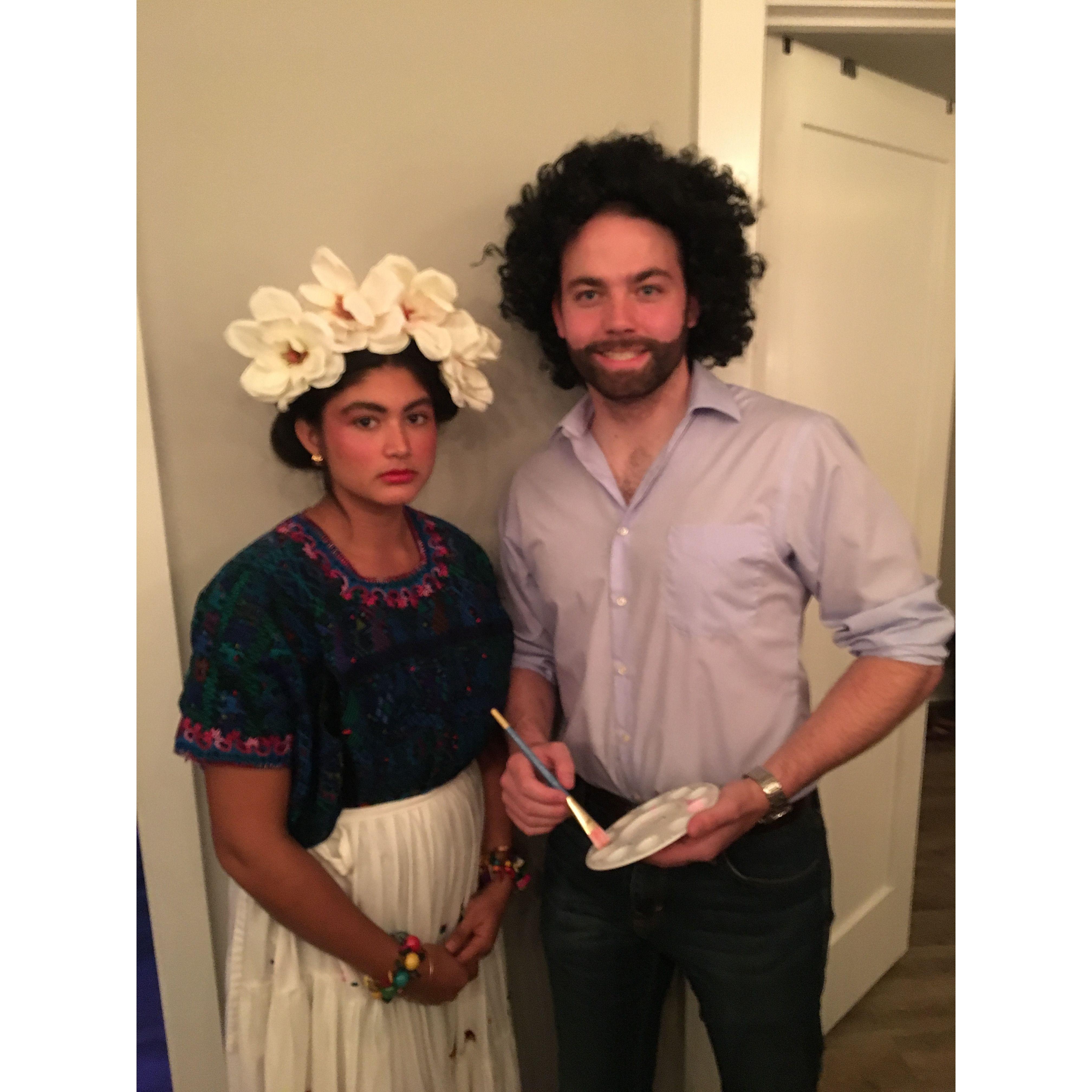 Frida and Bob Ross
