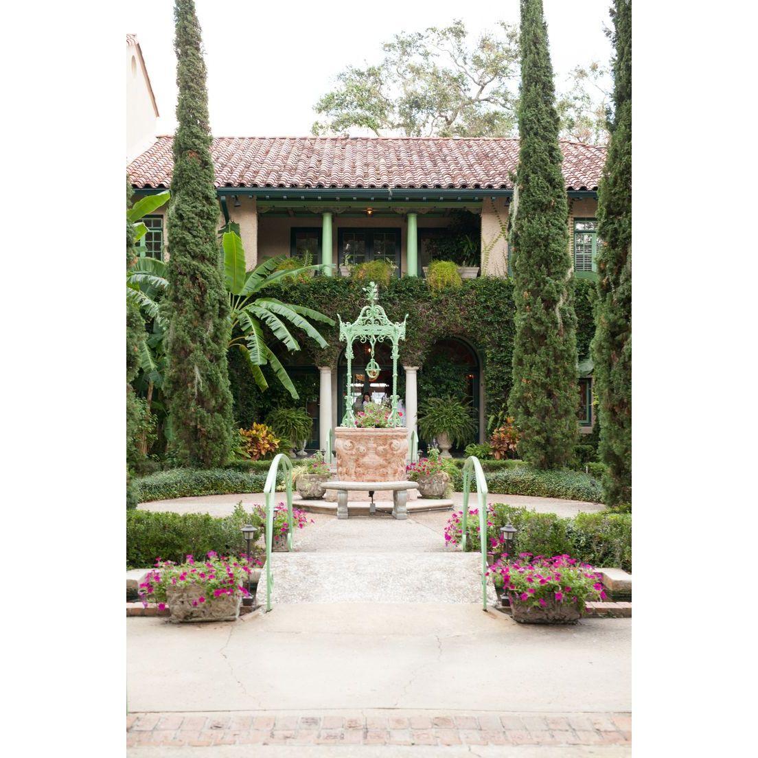 This is the entrance and where cocktail hour will be located