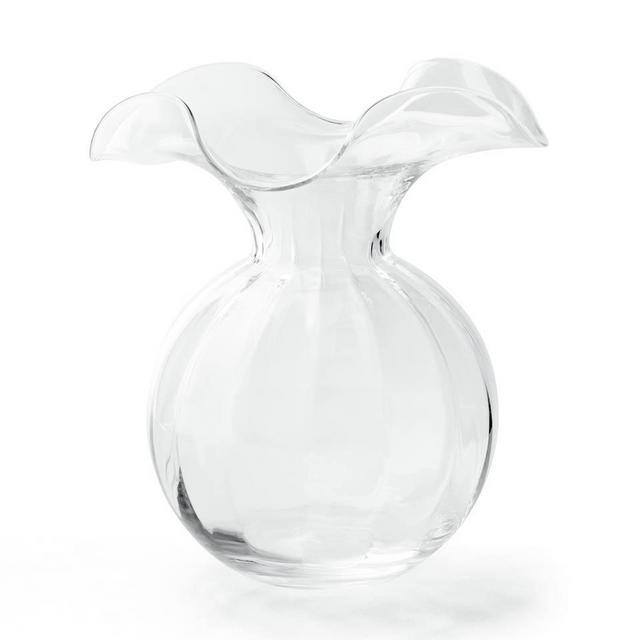 VIETRI Hibiscus ~ Medium Fluted Vase