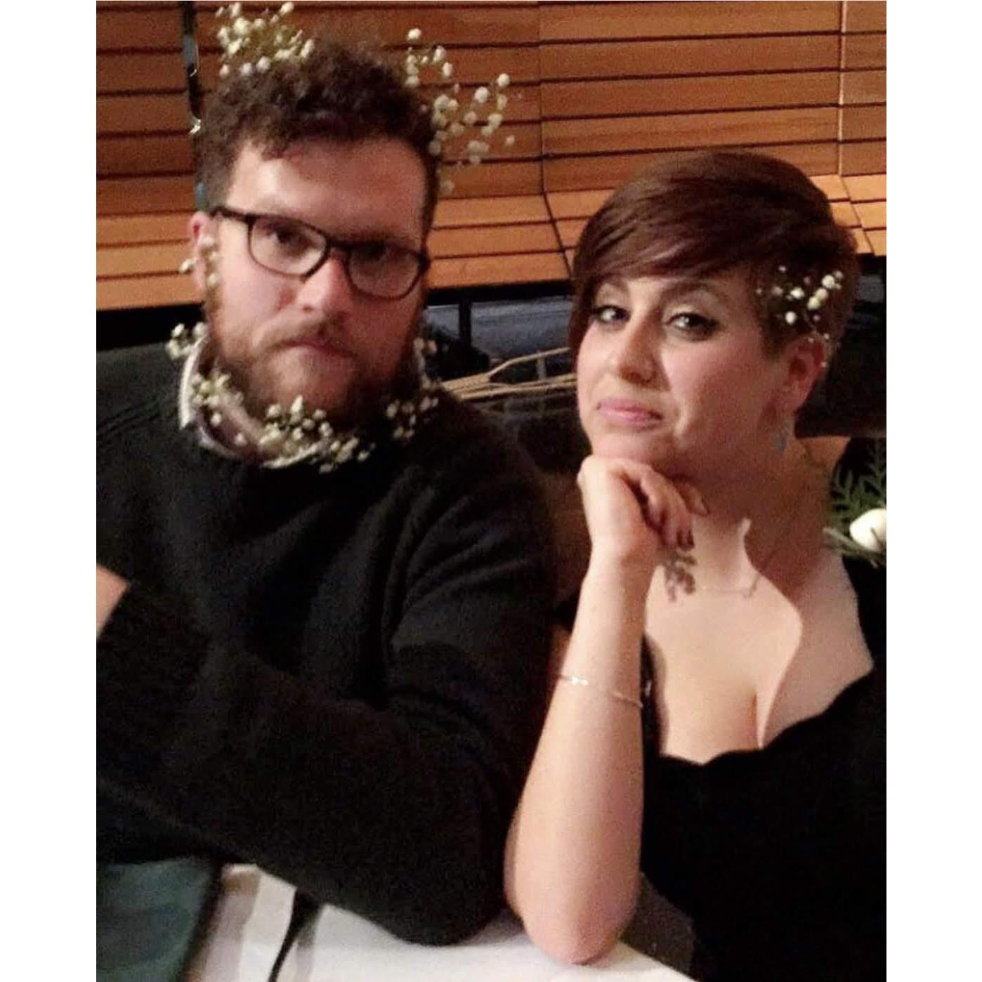 Celebrating our friends' wedding, 2017
