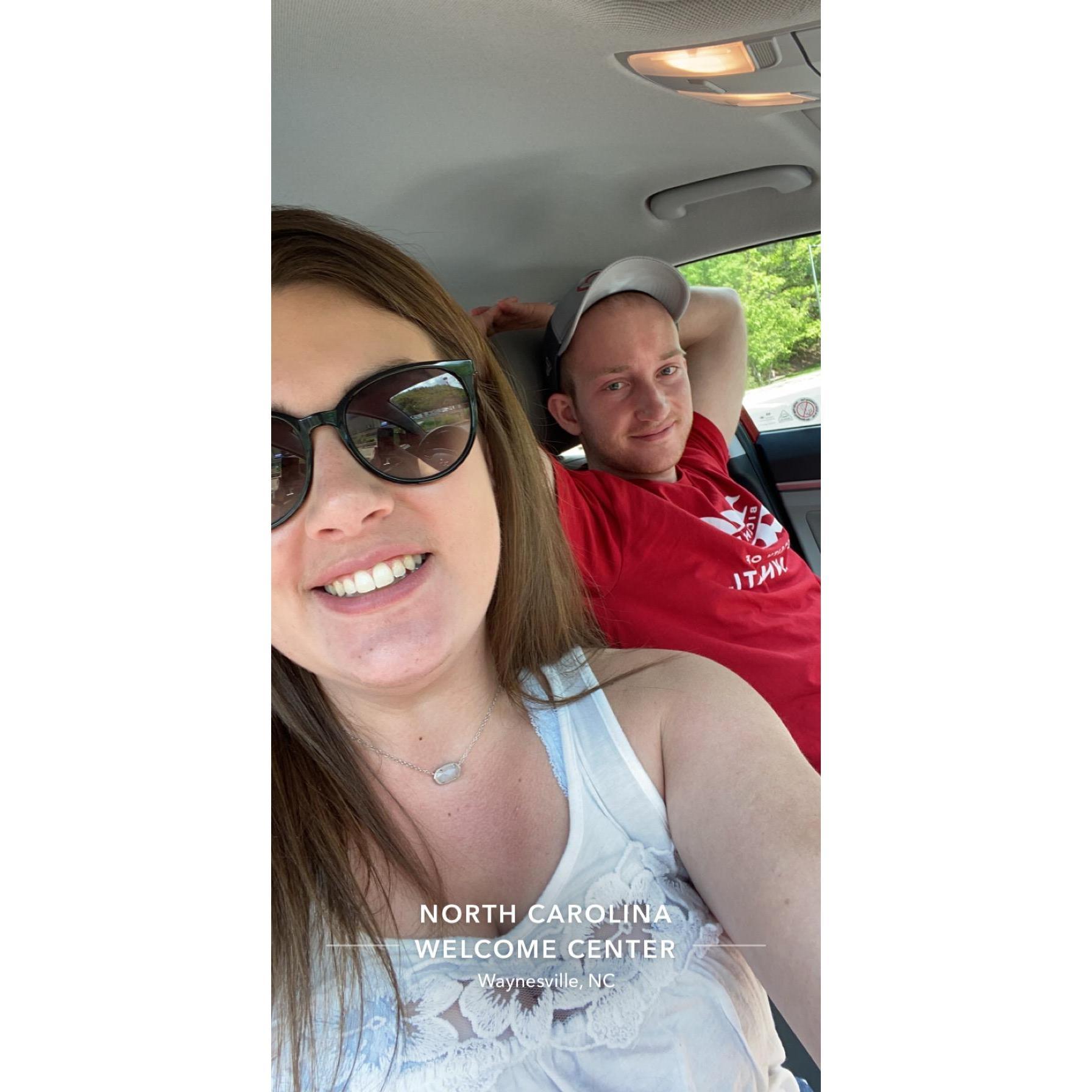 Second stop of the trip was in NC on our way to Savannah, GA then headed down to St. Petersburg, FL! 05/17/2020