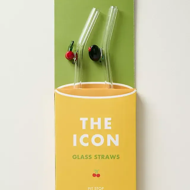 Icon Straws, Set of 2