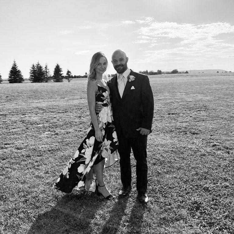 E & B's wedding: Where Guy confessed his love