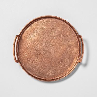 Antique Copper Finish Decor Tray - Hearth & Hand™ with Magnolia