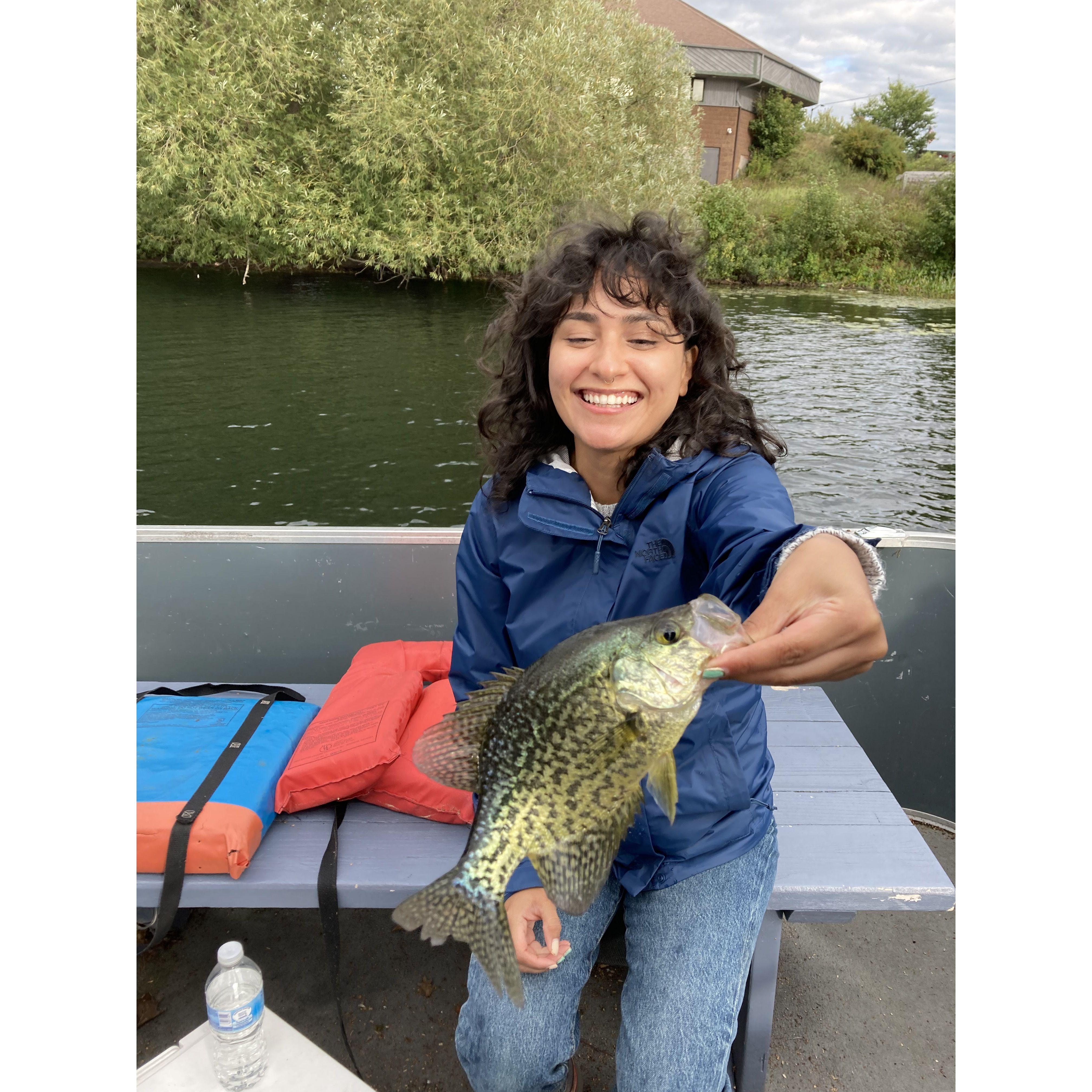Vero's first Crappie