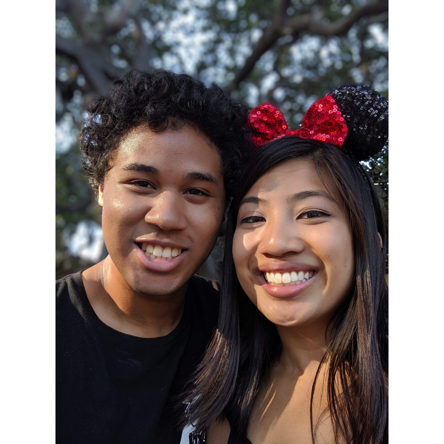 Enjoyed Disneyland together