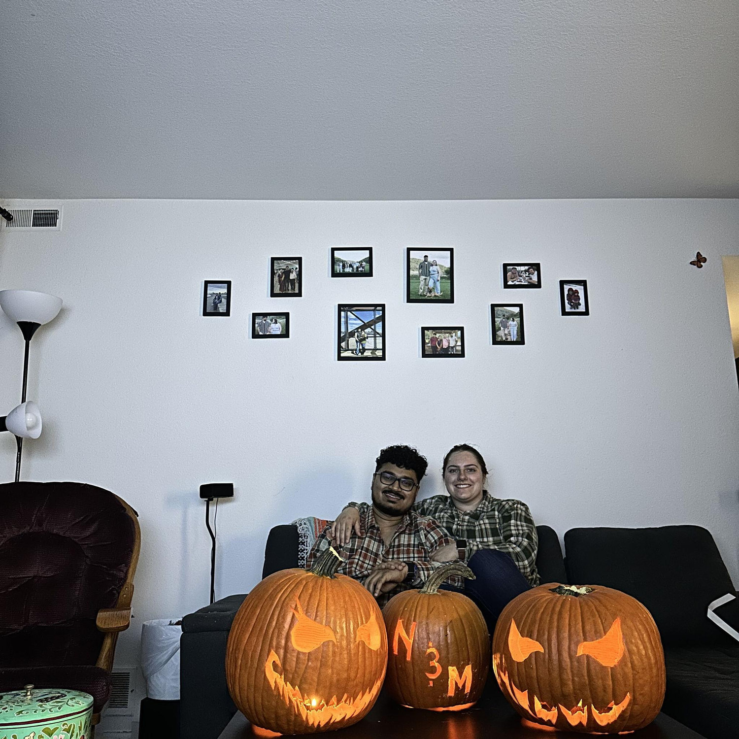 Pumpkin carving extravaganza.