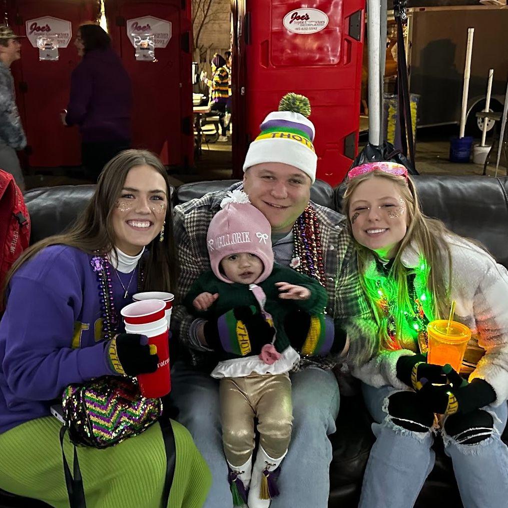 Mardi Gras and Mallie Girl!