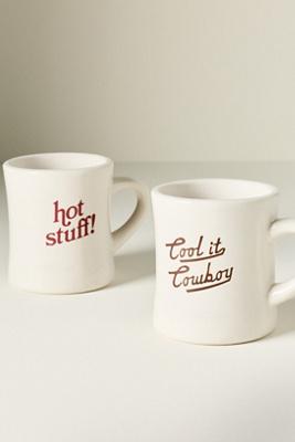 Alice & Wonder Stoneware Phrase Mug