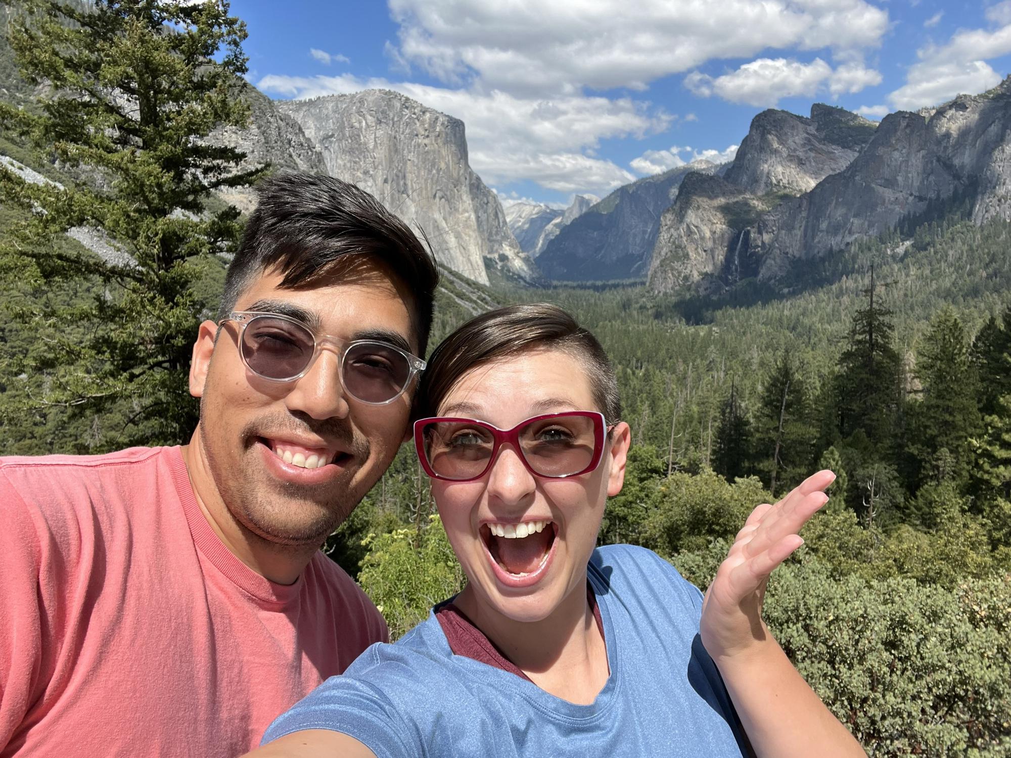 Visit to Yosemite for Kelsey’s 30th birthday!