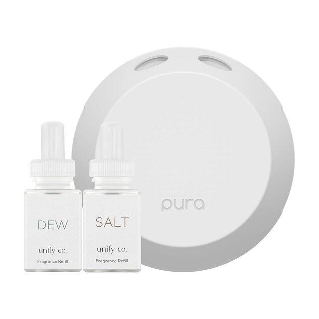 Pura V4 Kits - Fragrance for Smart Home Air Diffusers - Dew, Salt