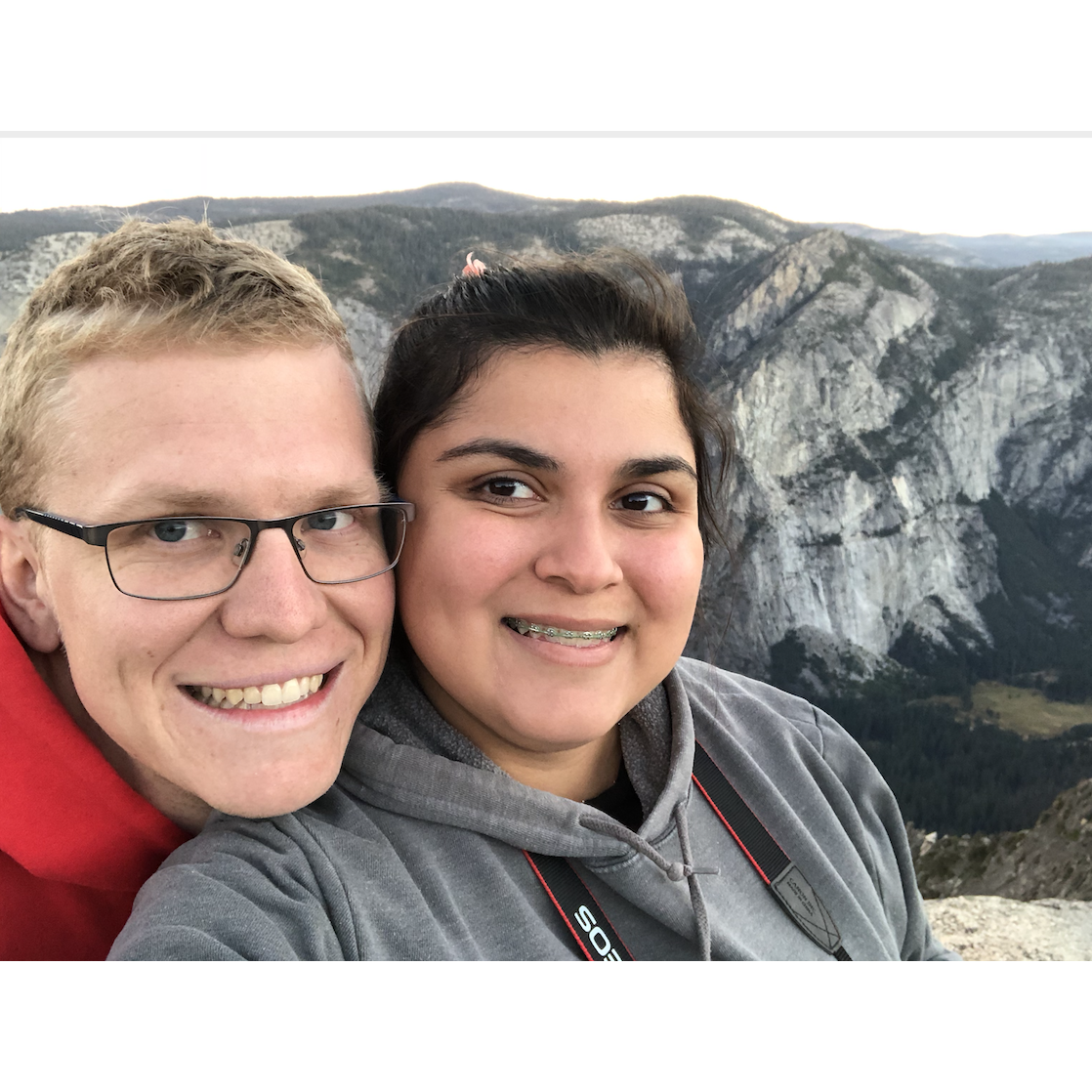 We woke up at 3AM to drive to Yosemite to watch the sunrise we witnessed the most beautiful night sky we've ever seen!
